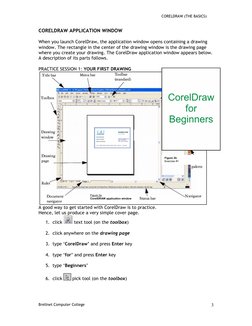 CorelDraw Basics for Beginners Guide | PDF | Computer Data Storage ...