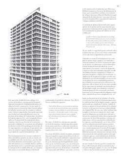 13
Esta operación incidió de forma análoga en la 
sección de los pilares, cuya geometría hexagonal 
imprimió un grado de comp