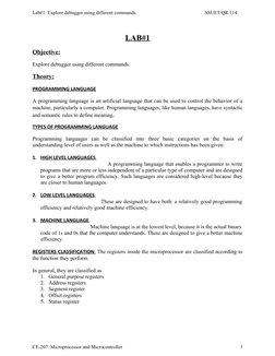 Debugging Basics in Assembly Language | PDF | Assembly Language ...