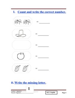 KG2 Maths Worksheets Overview | PDF | Graphic Design | Vision