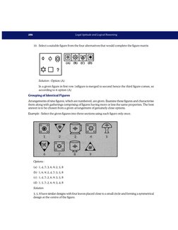 Legal Aptitude and Logical Reasoning
286
10. Select a suitable figure from the four alternatives that would complete the figu