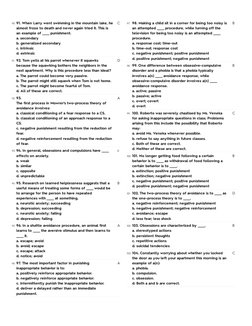 90. 91. When Larry went swimming in the mountain lake, he
almost froze to death and never again tried it. This is
an example