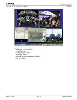A320 Lighting System Overview | PDF | Cockpit | Aviation