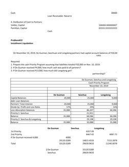 Installment Liquidation Cash Priority Program | PDF | Liquidation ...