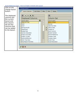 Creating Variants and Layouts in SAP | PDF | Parameter (Computer ...