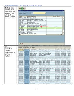 Creating Variants and Layouts in SAP | PDF | Parameter (Computer ...