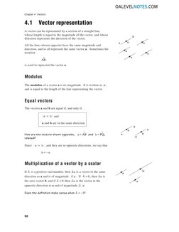 A Level Vectors: Concepts and Exercises | PDF | Euclidean Vector ...