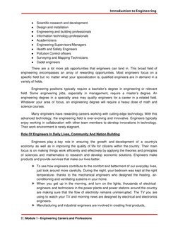 Intro to Engineering Course Overview | PDF | Engineer | Engineering