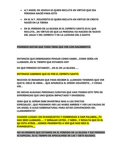 
A,T ANGEL DE JEHOVA ES QUIEN RECLUTA EN VIRTUD QUE ESA 
PERSONA NACIÓ PARA ESTO

EN EL N.T. JESUCRISTO ES QUIEN RECLUTA EN