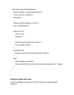public static void main(String[] args) {
        Scanner entrada = new Scanner(System.in);
        int num, suma=0, conta