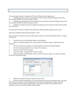 Implementing SCD Type 2 in Informatica | PDF | Information Science ...