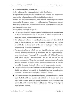 Department of Civil Engineering, N-W.F.P UET, Peshawar                
Introduction to Bridge Engineering 
 
Prof Dr. Qaisar