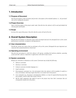 Software Requirements Specification Guide | PDF | Interface (Computing ...