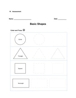 Basic Shapes Lesson Plan for Grades 1-2 | PDF | Shape | Lesson Plan