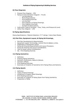 Institute of Piping Engineering & Building Services 
 
 
IPEBS – INSTITUTE OF PIPING ENGG. & BUILDING SERVICES 
206, B-BLOCK,