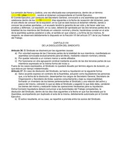La comisión de Honor y Justicia, una vez efectuada esa comparecencia, dentro de un término 
::::::::::15::::días:::::::::::::