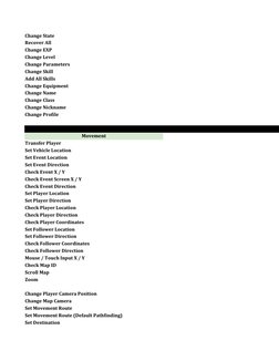 RPG Maker MV/MZ Script Call Guide | PDF | Control Flow | Computer ...