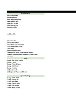 RPG Maker MV/MZ Script Call Guide | PDF | Control Flow | Computer ...