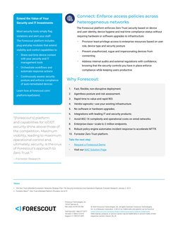 Foresout NAC Solution Brief | PDF | Computers | Technology & Engineering