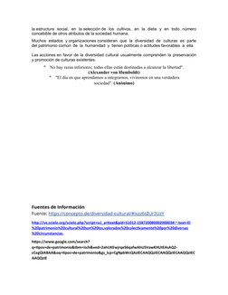 la estructura  social,  en  la selección de  los  cultivos,  en  la  dieta  y  en  todo  número
concebible de otros atributos