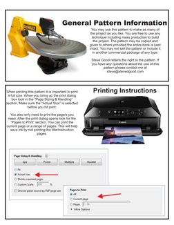General Pattern Information
You may use this pattern to make as many of 
the project as you like. You are free to use any 
te