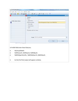 Oracle Order Management Setup Guide R12.2 | PDF | Dialog Box ...