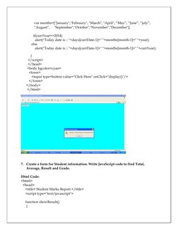 var months=["January","Febraury", "March", "April", “May”, “June”, “july”, 
“August”,     "September","October","November","D