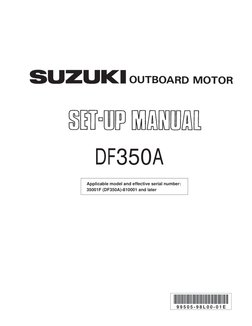 DF 350a Suzuki | PDF | Nut (Hardware) | Manufactured Goods