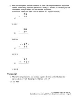Avalon Brown - 2.3.4.A TwoComplementArithmetic | PDF | Lexicology ...