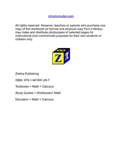 chrismcmullen.com (https://chrismcmullen.com/)
All rights reserved. However, teachers or parents who purchase one
copy of thi