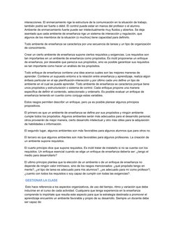 interacciones. El enmarcamiento rige la estructura de la comunicación en la situación de trabajo, 
también podrá ser fuerte o