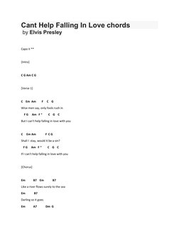 Falling in Love Chords for Beginners | PDF | Language Arts