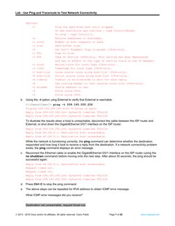 Ping and Traceroute Lab Guide | PDF | Ip Address | Internet Protocols