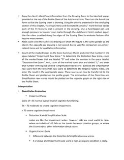 
Copy the client’s identifying information from the Drawing Form to the identical spaces
provided at the top of the Profile