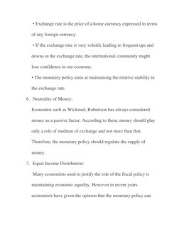 • Exchange rate is the price of a home currency expressed in terms 
of any foreign currency. 
 • If the exchange rate is ver