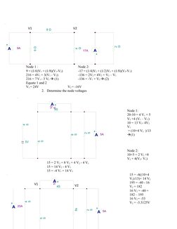 A
+
9A
6 Ω
4 
Ω
A
+
17A
2 
Ω
8 Ω
V2
V1
4
S
5V
5
S
A +
10
A
4S
8
S
2
S
A
+
5A
A
+
5A
2
S
8s
4S
A +
10
5
S
4
S
A
+
20A
V1
V2
No