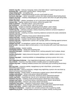 Tagalog Idioms and Their Meanings | PDF | Language Arts & Discipline