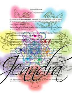 Arcángel Metatron
¨ El que comparte el trono¨
Es considerado un ángel iluminador, guardián de los registros akásicos, jefe de