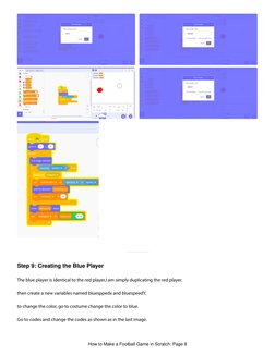 Create a Football Game in Scratch | PDF | Scratch (Programming Language ...