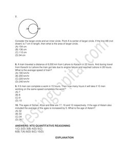 Quantitative Reasoning MCQs with Answers | PDF | Mathematical Concepts ...