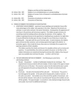 Robbery Rpc Robbery Investigation Techniques Module | PDF | Theft | Robbery