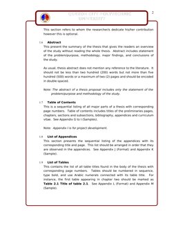 Thesis Format and Appendices Guide | PDF | Thesis | Data Analysis