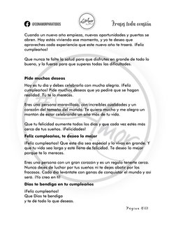 P á g i n a  4 | 69 
 
Cuando un nuevo año empieza, nuevas oportunidades y puertas se 
abren. Hoy estás viviendo ese moment