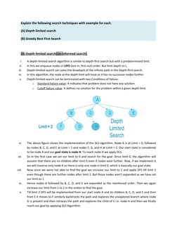 Graph Examples Depth Limited Search Depth-Limited Search in AI Explained | PDF | Computer Science ...
