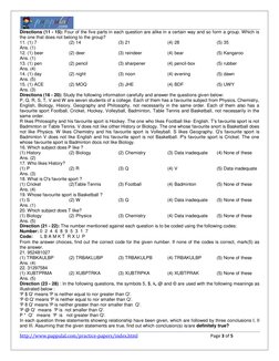 General Mental Ability Test Samples | PDF | Science & Mathematics
