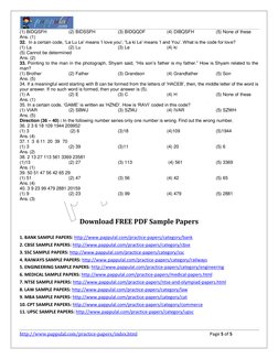 General Mental Ability Test Samples | PDF | Science & Mathematics
