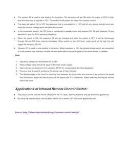  
The resistor R4 is used to stop loading the transistor. The transistor will get ON when the output of 4018 is high 
and dr