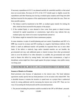 If necessary expenditures & O.F.U are planned carefully & controlled carefully so that actual
If necessary expenditures & O.F