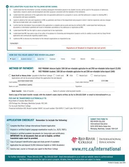 Printed in Canada, June 2014
6	 DECLARATION:	PLEASE READ THE FOLLOWING BEFORE SIGNING.
 
1.	 
I understand that the informati