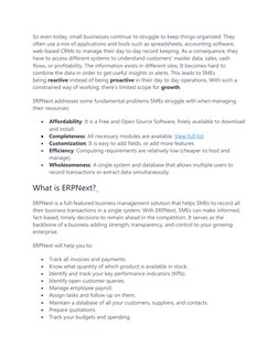 ERPNext User Manual for SMEs | PDF | Software As A Service | Small And ...